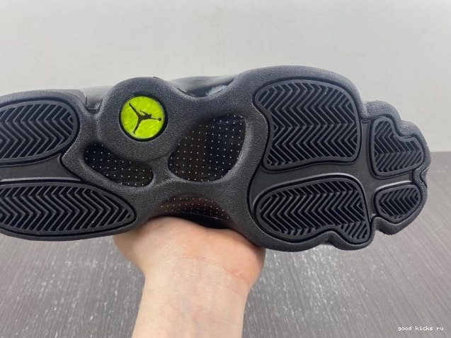 Retro Air Black Jordan 414571-011 13 Cat 0709